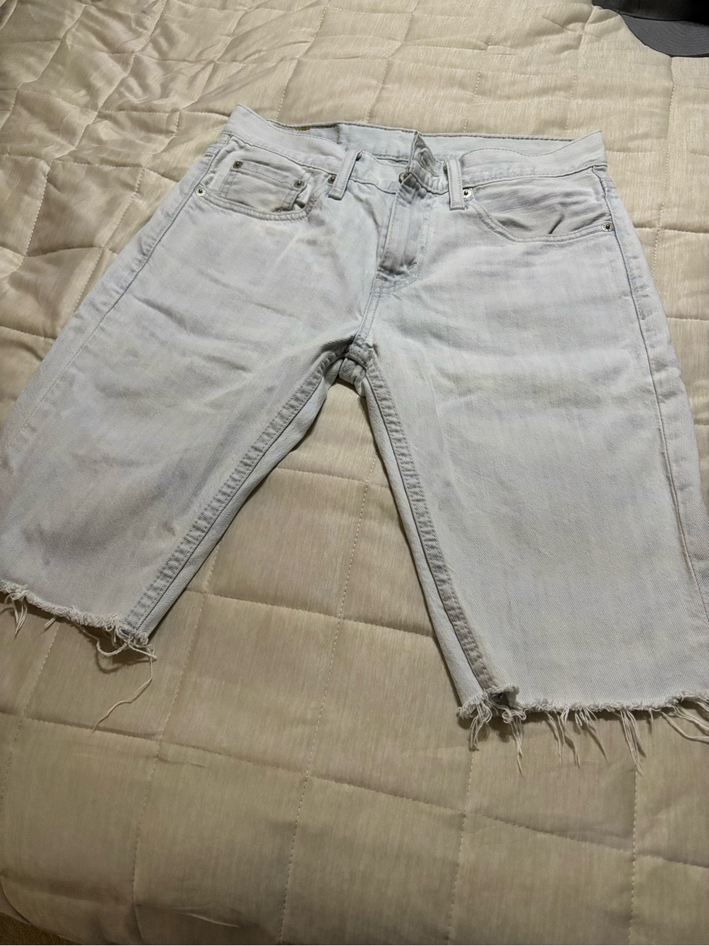 Levi's Light Wash Denim Jacket in Pale Blue